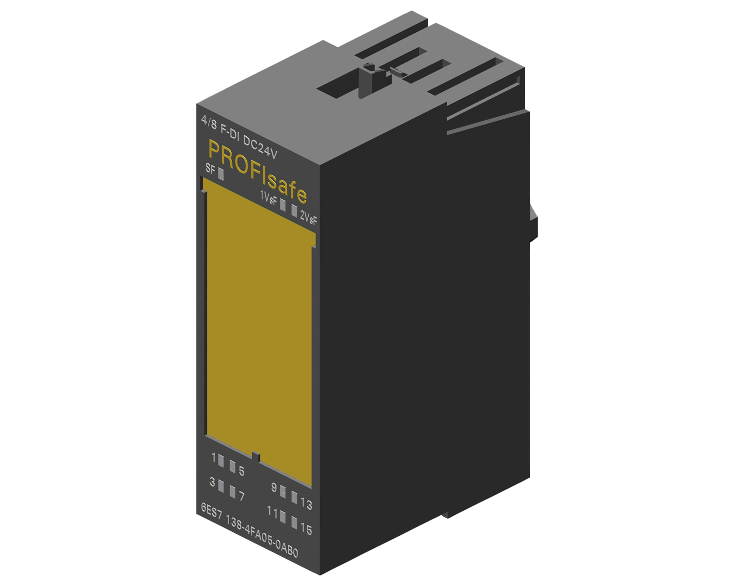 6ES7138-4FA05-0AB0 – Module Ele. 4/8 F-DI PROFIsafe 24 VDC ET200S