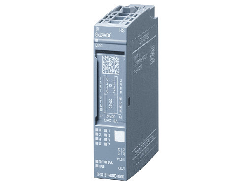 6ES7131-6BF00-0DA0 – Module DI 8x 24 V DC High Speed ET 200SP