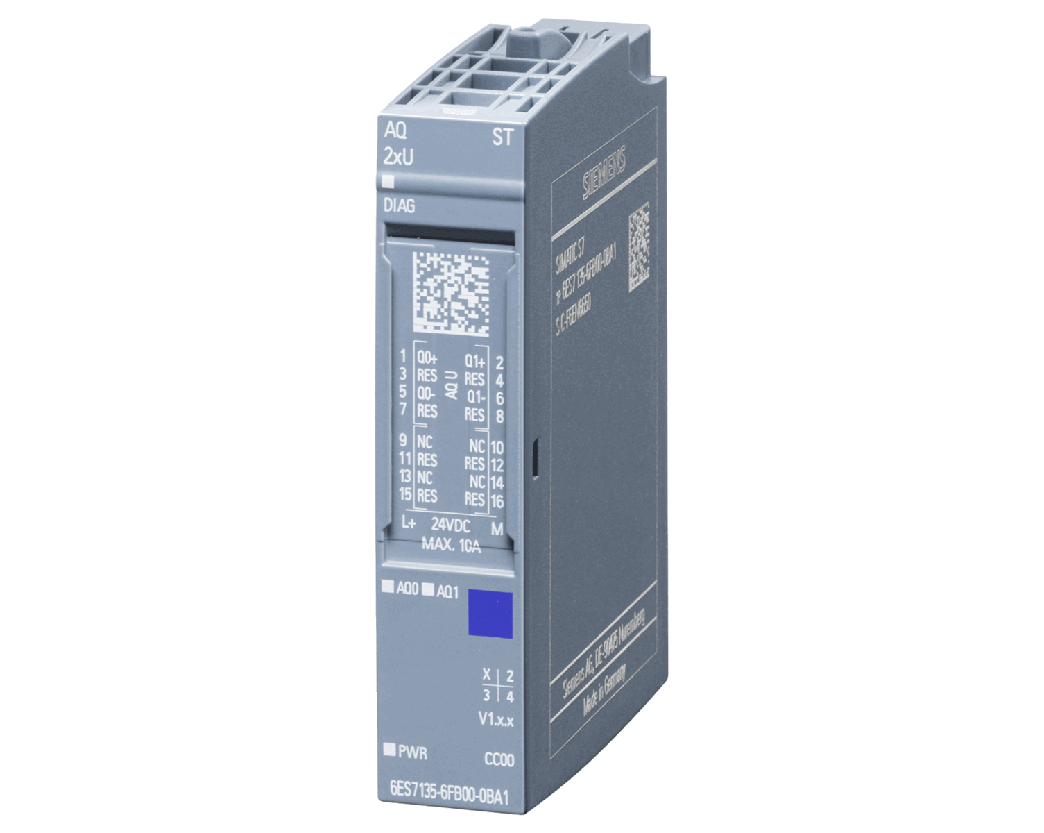 6ES7135-6FB00-0BA1 – Module AQ 2xU Standard ET 200SP
