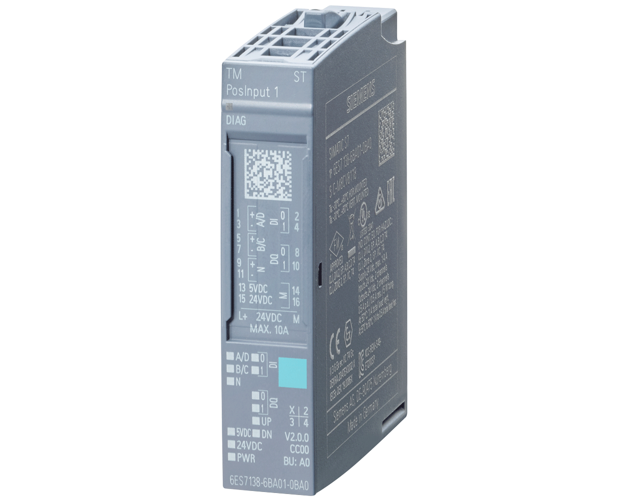 6ES7138-6BA01-0BA0 – TM Posinput 1 counter and position decoder ET200SP