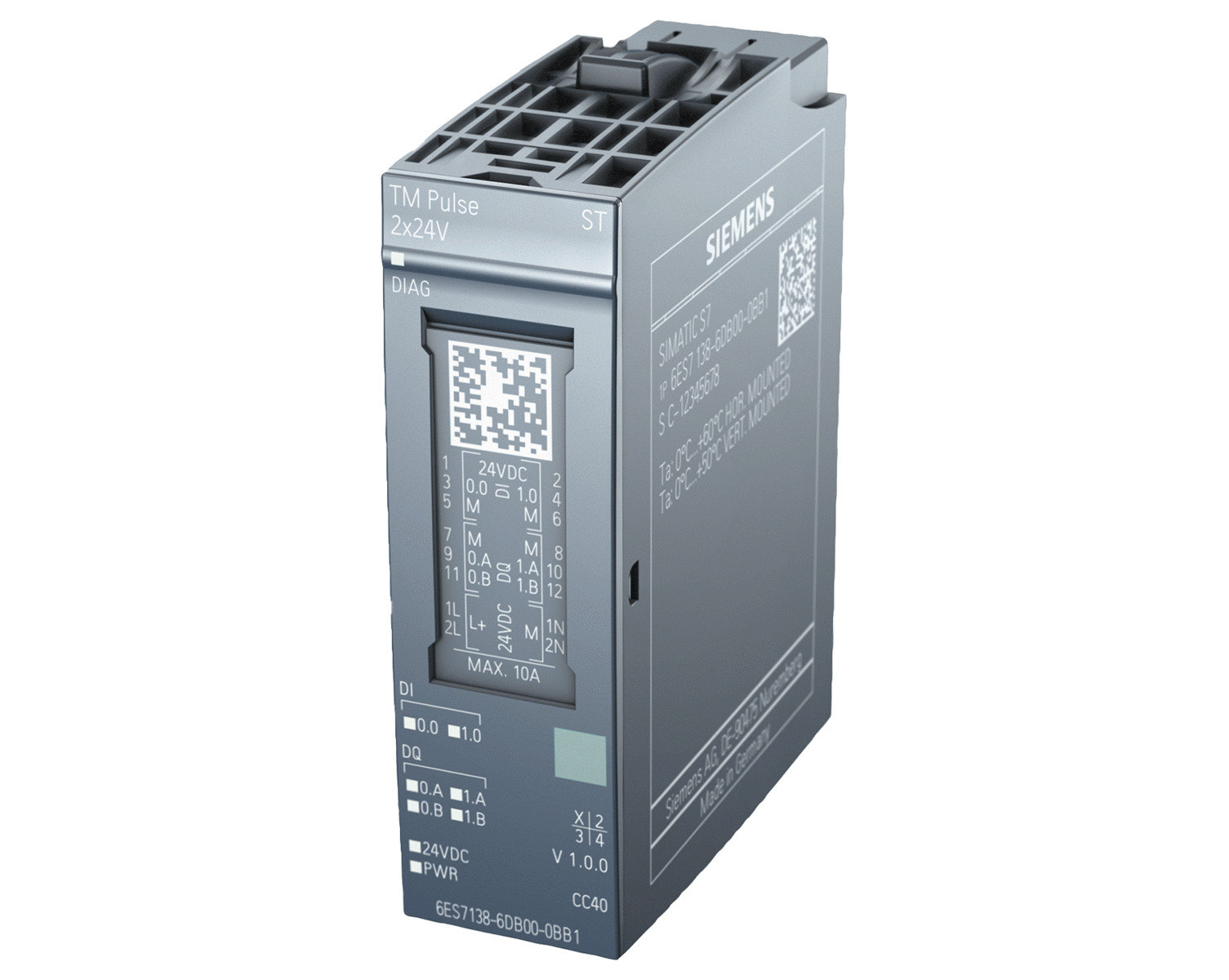 6ES7138-6DB00-0BB1 – Module TM Pulse 2x24V PWM ET 200SP