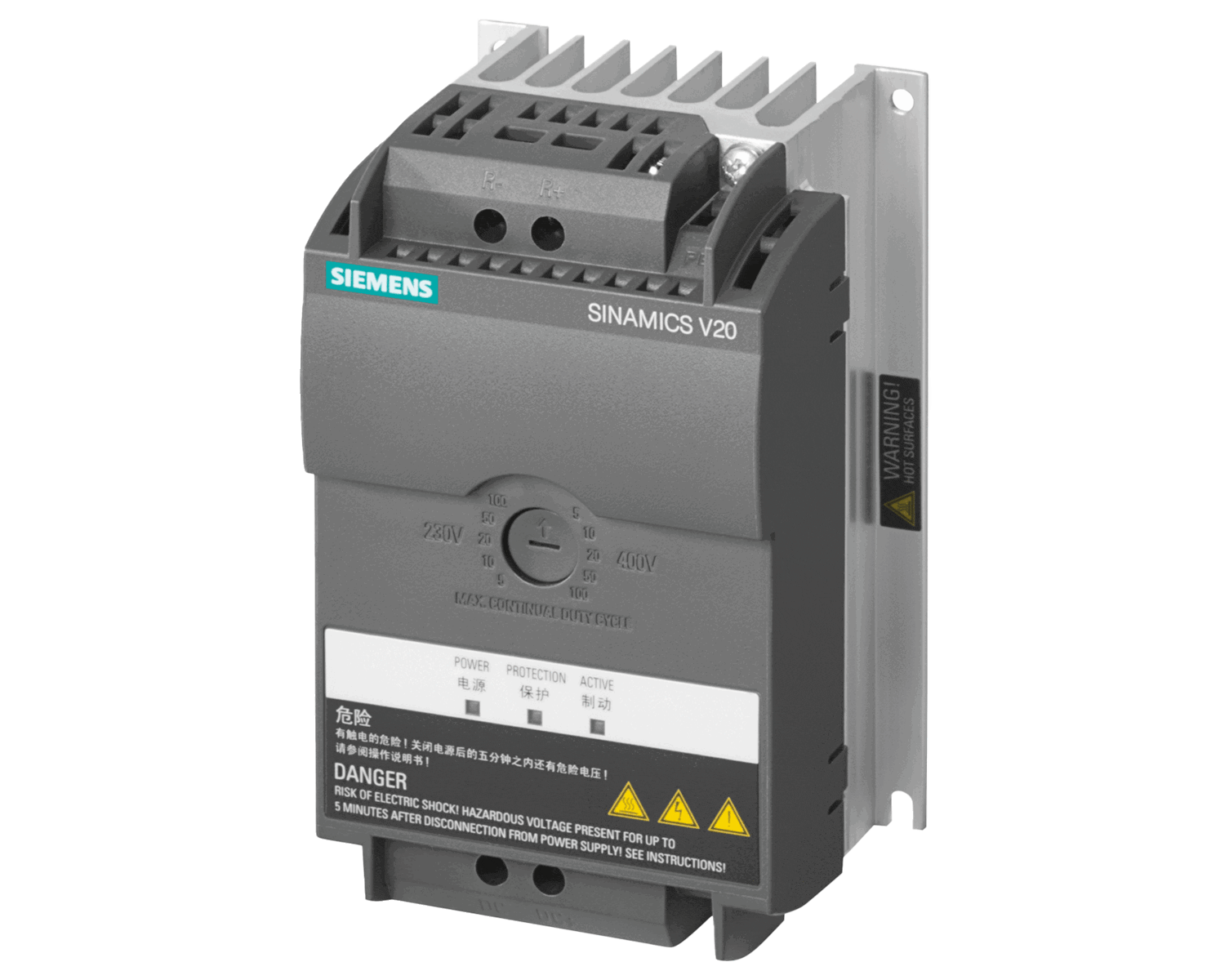 6SL3201-2AD20-8VA0 – Module hãm 380V-480V 3AC/200V – 240V V20