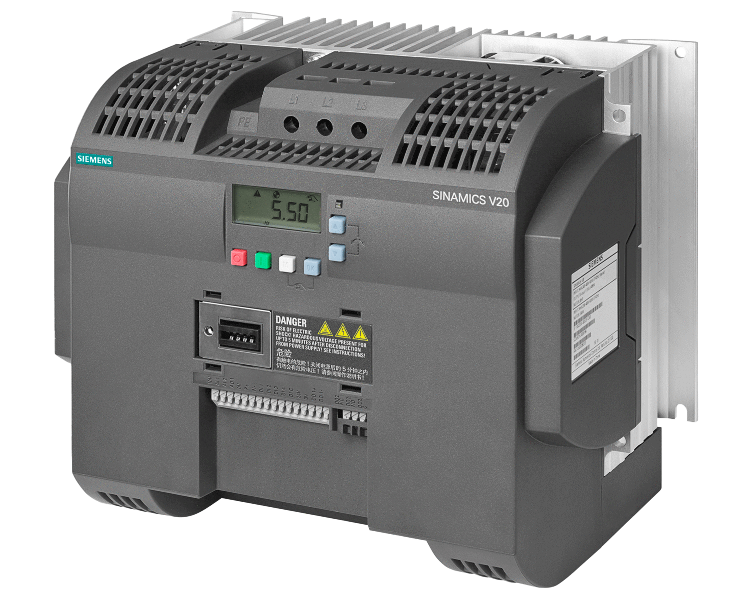 6SL3210-5BE31-1UV0 – Biến tần SINAMICS V20 3P AC380-480V 11 kW