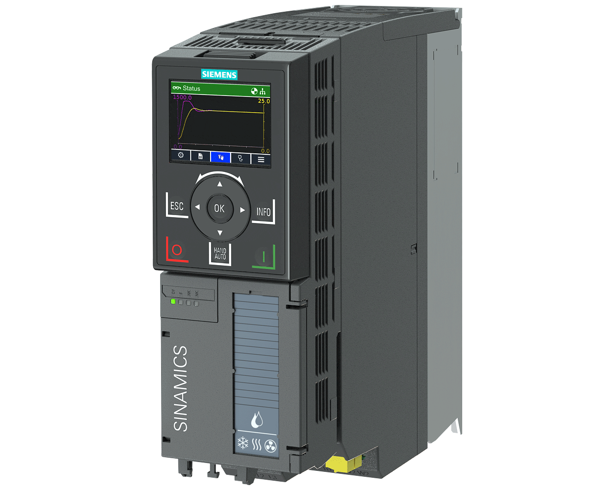 6SL3220-2YE14-0UF0 – Biến tần SINAMICS G120X 3P AC380-480V 1,1-1,5 kW
