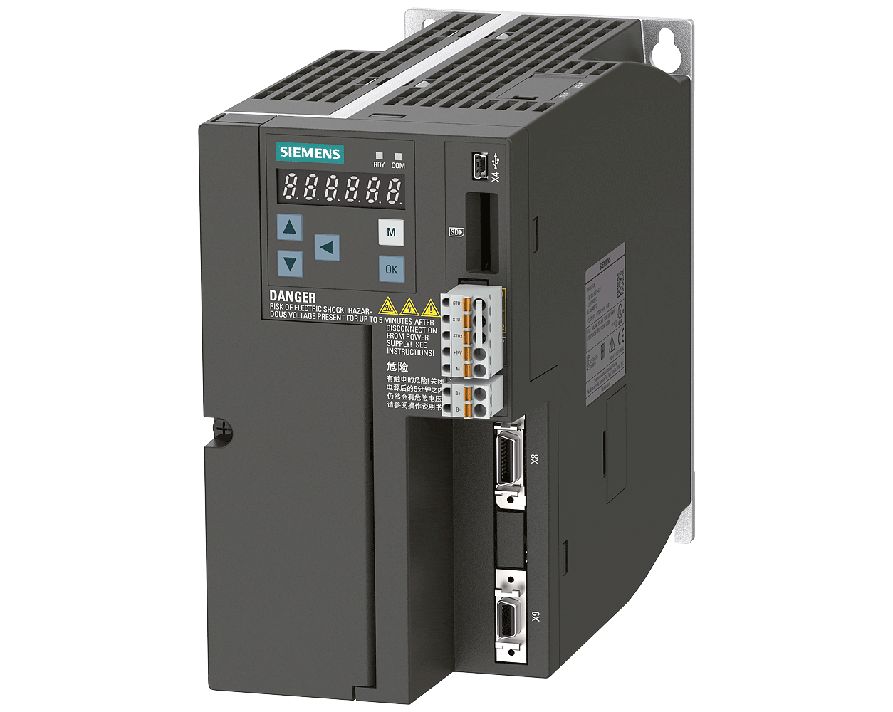 6SL3210-5FE11-5UF0 – Servo Drive V90 3P AC380-480V 1.5/1.75 kW