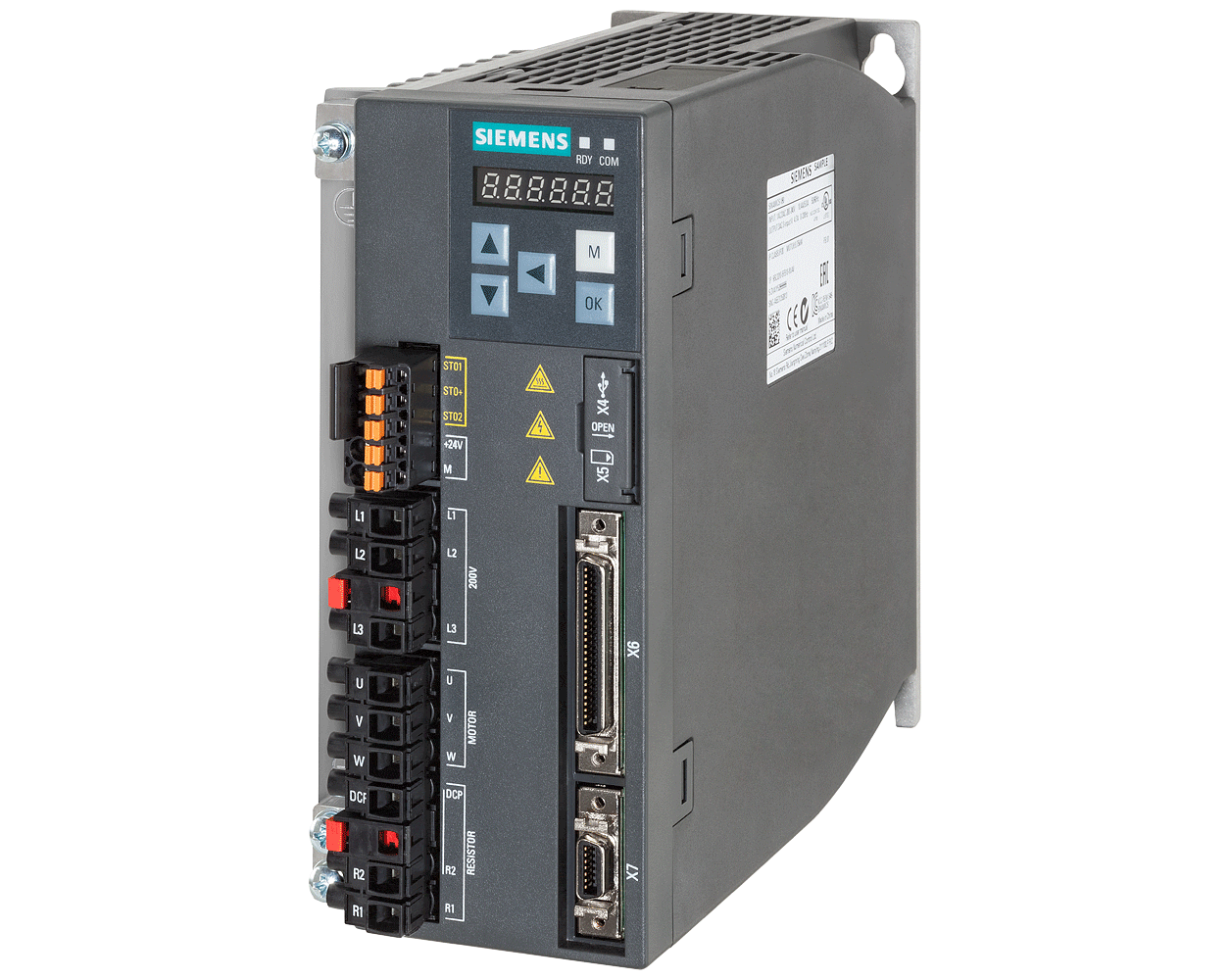 6SL3210-5FB10-8UA0 – Servo Drive V90 1/3P AC200-240V 0,75kW