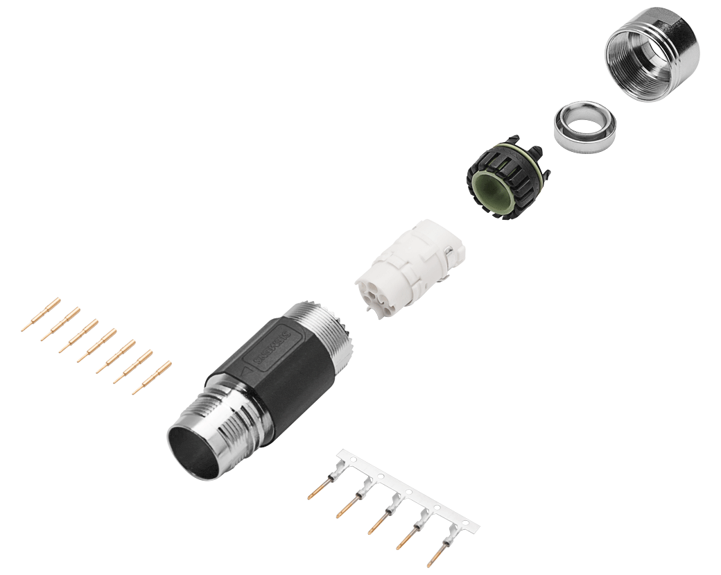 6FX2003-0LA54 – Power and signal connector M17 cho S210